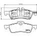 T1450 PAGID Комплект тормозных колодок, дисковый тормоз