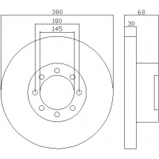93025600 TEXTAR Тормозной диск
