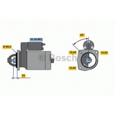 0 001 262 004 BOSCH Стартер