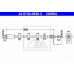 24.5130-0526.3 ATE Тормозной шланг