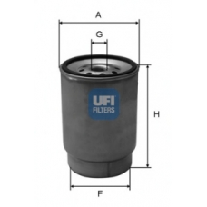 24.021.00 UFI Топливный фильтр