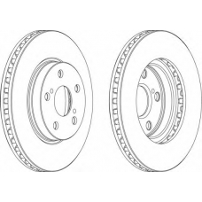 DDF620-1 FERODO Тормозной диск