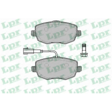 05P1336 LPR Комплект тормозных колодок, дисковый тормоз