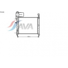 FT2100 AVA Радиатор, охлаждение двигателя