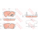 GDB3377 TRW Комплект тормозных колодок, дисковый тормоз