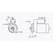 063521210160 MAGNETI MARELLI Стартер