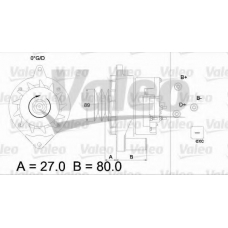 436436 VALEO Генератор