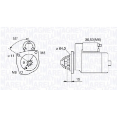 063521070910 MAGNETI MARELLI Стартер