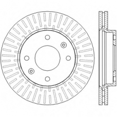 562459BC BENDIX Тормозной диск