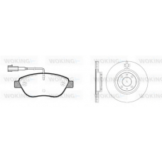 89593.00 WOKING Комплект тормозов, дисковый тормозной механизм