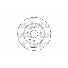 DF1029 TRW Тормозной диск