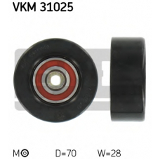 VKM 31025 SKF Натяжной ролик, поликлиновой  ремень