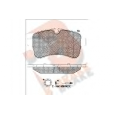 RB1837 R BRAKE Комплект тормозных колодок, дисковый тормоз