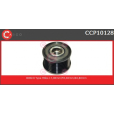 CCP10128 CASCO Ременный шкив, генератор