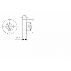 TKR 9193 TIMKEN Паразитный / ведущий ролик, зубчатый ремень