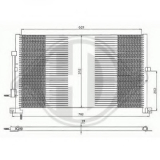 8142700 DIEDERICHS Конденсатор, кондиционер