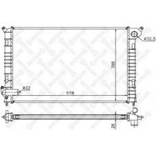 10-26785-SX STELLOX Радиатор, охлаждение двигателя