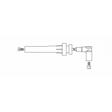 6A59/30 BREMI Провод зажигания