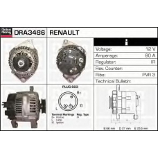 DRA3486 DELCO REMY Генератор