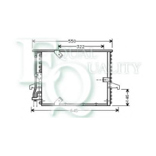 CO0017 EQUAL QUALITY Конденсатор, кондиционер