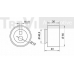 TD1278 TREVI AUTOMOTIVE Натяжной ролик, ремень ГРМ