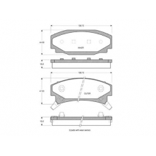 363702160840 MAGNETI MARELLI Колодки тормозные