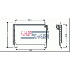 0327901 KUHLER SCHNEIDER Конденсатор, кондиционер