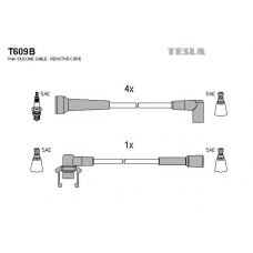 T609B TESLA Комплект проводов зажигания