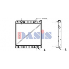 131960T AKS DASIS Радиатор, охлаждение двигателя