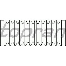 103 781 TOPRAN Пыльник, рулевое управление
