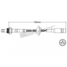 250-23060 WALKER Лямбда-зонд