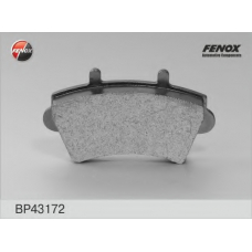 BP43172 FENOX Комплект тормозных колодок, дисковый тормоз