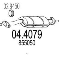 04.4079 MTS Катализатор