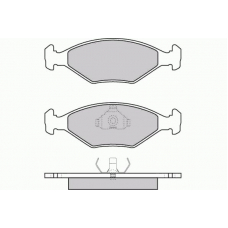 12-0343-1 E.T.F. Комплект тормозных колодок, дисковый тормоз