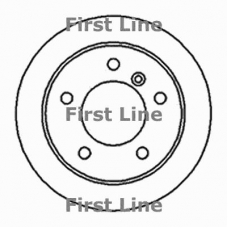 FBD836 FIRST LINE Тормозной диск