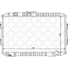 10-25951-SX STELLOX Радиатор, охлаждение двигателя