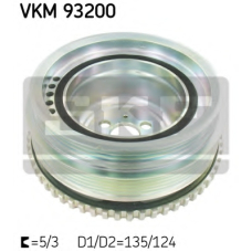 VKM 93200 SKF Ременный шкив, коленчатый вал