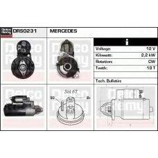 DRS0231 DELCO REMY Стартер