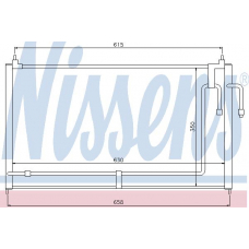 94786 NISSENS Конденсатор, кондиционер