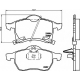 N-373 COBREQ Комплект тормозных колодок, дисковый тормоз