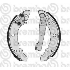 S 85 507 BREMBO Комплект тормозных колодок