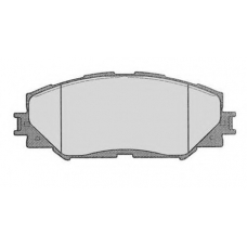 925.0 RAICAM Комплект тормозных колодок, дисковый тормоз