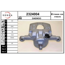 2324004 EAI Тормозной суппорт