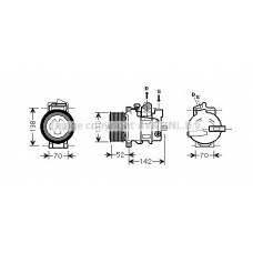 MSK590 AVA Компрессор, кондиционер