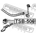TSB-506 FEBEST Опора, стабилизатор