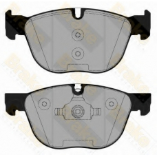 PA1790 BRAKE ENGINEERING Комплект тормозных колодок, дисковый тормоз