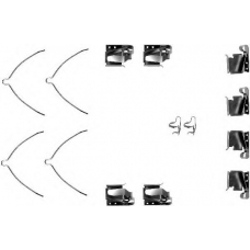 MBA1268 MINTEX Комплектующие, колодки дискового тормоза