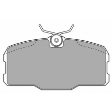 FBP-0630 FREMAX Комплект тормозных колодок, дисковый тормоз