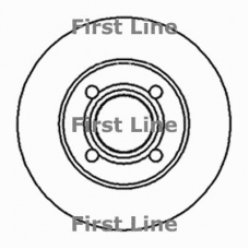 FBD432 FIRST LINE Тормозной диск