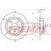 BD-3962 FREMAX Тормозной диск